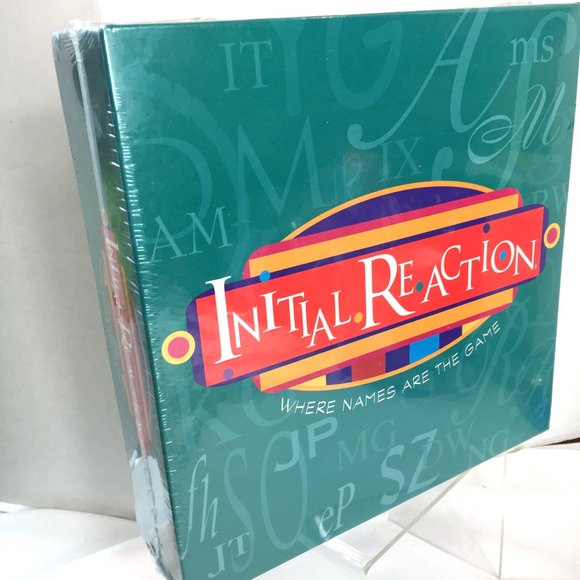 Initial Reaction Where The Names Are The Game Adult Board Game - Picture 2 of 10